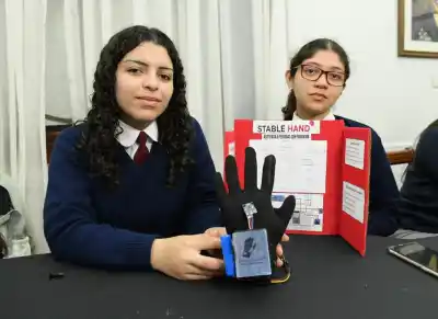 Estudiantes de Río Seco deslumbraron en Casa de Gobierno: los proyectos que presentaron ante el ministro Monteros