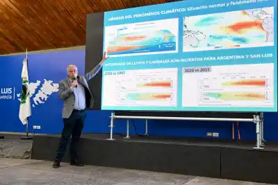 El Niño y las lluvias en San Luis: qué trabajos ya hizo la Provincia para evitar inundaciones