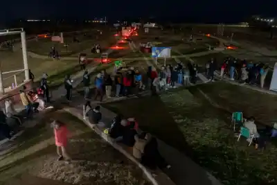 Eclipse parcial de Luna en el Parque Astronómico: la advertencia que los visitantes no esperaban