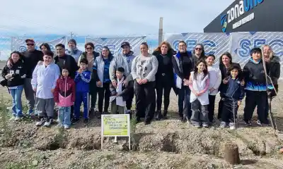 El Sindicato de Comercio plantó árboles en tres parques de Chubut: quiénes pueden ingresar