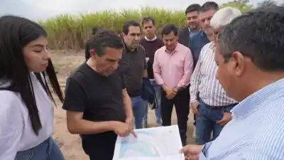 Dragado del Río Chico en Aguilares: cómo se prepara el cauce para las lluvias