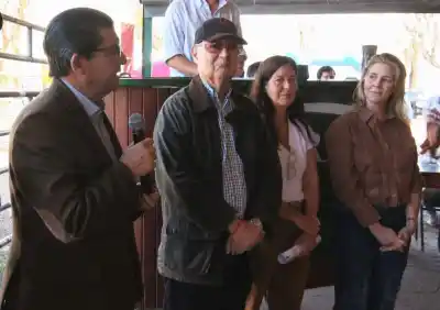 Pedro Braillard Poccard respaldó la producción ganadera en Curuzú Cuatiá: qué se ofreció en el remate