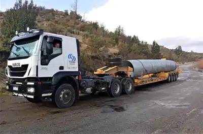 Trabajos en la Ruta 71 tras el temporal: cómo avanzan las tareas para reparar el socavón en Los Alerces