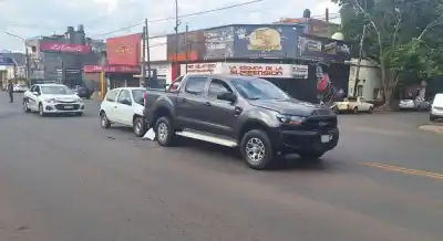 Choque en cadena en Posadas: tres vehículos involucrados y un detalle que llamó la atención