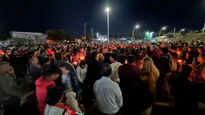 Emotivo homenaje al Polaco Riemersma en la Costanera: cómo fue la despedida con velas