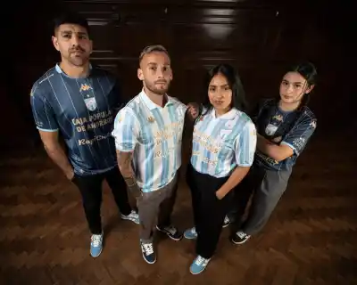 Atlético Tucumán presentó su nueva camiseta con un homenaje a la bandera de la provincia