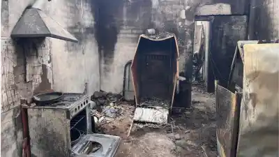 Incendio en Pocito: 12 casas deberán ser reconstruidas y quedó una gran incógnita