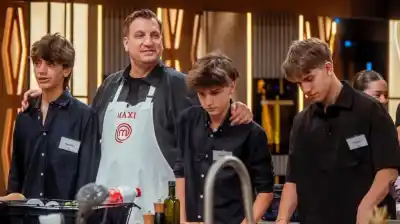 La reacción de Valentino López tras la eliminación de su papá en MasterChef que encendió las redes