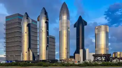 El extraño “jardín” de cohetes de SpaceX que dejó a todos boquiabiertos