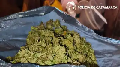 Investigaban un robo en Ancasti y el hallazgo derivó en una detención por drogas