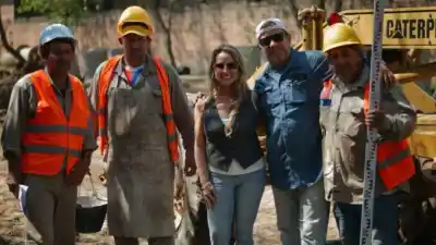 Desagüe pluvial en el Cincuentenario: cómo avanza la obra que busca terminar antes de diciembre