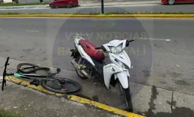 Un niño de 10 años fue embestido en Alderetes: el dramático momento que paralizó la avenida