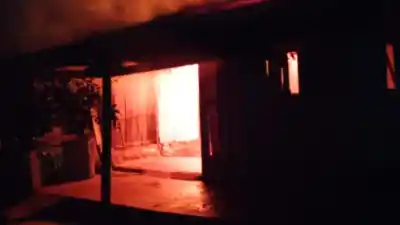 Incendio en una vivienda en construcción en Concepción de la Sierra: qué pasó con las llamas