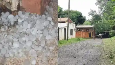 Temporal de granizo en Posadas: el dato que confirmó Defensa Civil sobre las familias afectadas