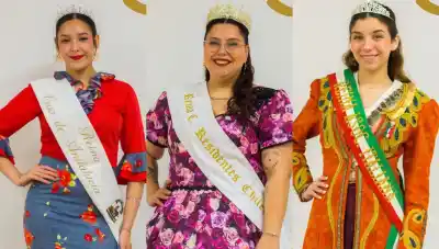 Noche de gala en Comodoro: las 8 candidatas a Reina Nacional de las Comunidades Extranjeras
