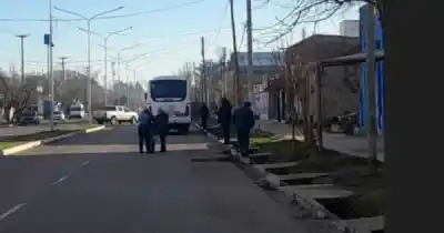 Un colectivo embistió a un ciclista en Tunuyán: cómo sigue su estado de salud