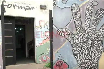La Asociación Civil Formar renueva su mural en Villa Mabel: cómo participar de la jornada