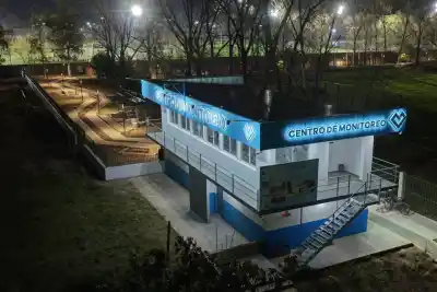 Lanús puso en marcha un Centro de Monitoreo en Parque Las Colonias: qué zonas quedan bajo vigilancia las 24 horas