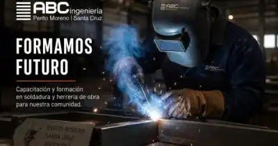 ABC Ingeniería lanza curso de soldadura en Perito Moreno: el oficio que busca dejar huella en la comunidad