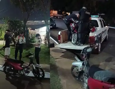 Secuestraron 15 motos en Garupá: la modalidad que detectaron y cómo sigue el operativo