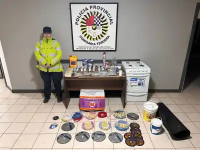 Seis robos en una semana en la zona norte de Río Grande: el allanamiento que destapó el botín