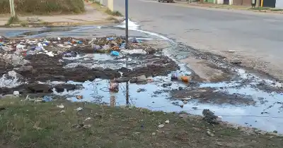 Un basural en Emilio Molina y Ortiz de Ocampo: el reclamo de una vecina que vive al frente