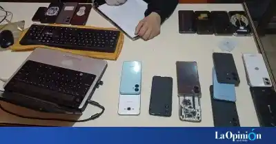 Secuestraron 22 celulares y una "faca" en una requisa a la Comisaría Primera de Pico Truncado