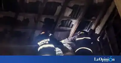 Falla en el flotante de un tanque de agua en Río Gallegos: el operativo de bomberos para evitar un anegamiento