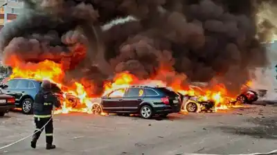 Ataque ruso a un depósito de municiones cerca de Kiev: la cifra de muertos que estremece a Ucrania
