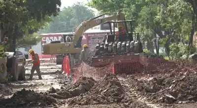 Construyen 800 metros de conductos pluviales en Formosa para frenar las inundaciones: el detalle del recorrido