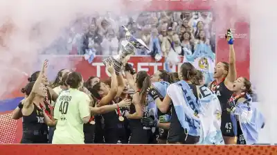 El gesto de las jugadoras de Bélgica que emocionó a Las Leonas en la celebración del título: el video