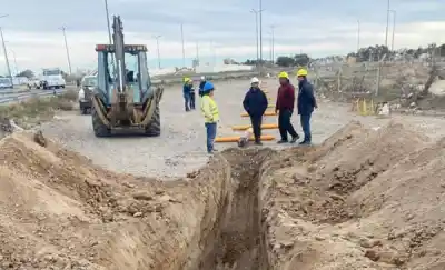 Red de gas en Rawson: cómo avanza la obra que beneficiará a más de 700 familias