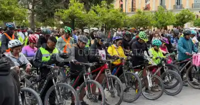 Más de 60 biciperegrinos de Cachi llegaron a la Catedral: el detalle de la travesía que emocionó a Salta