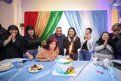30 años de Tinkunaku: la emoción de Mayra Mendoza y Eva Mieri en Ezpeleta