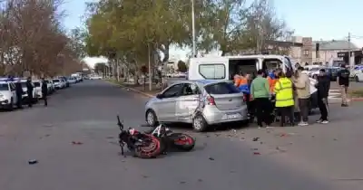 Murió el joven mendocino que chocó en moto en Santa Rosa
