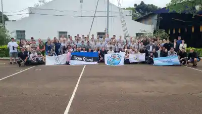 56 cadetes del Liceo Naval Storni viajaron a Tucumán para un torneo nacional