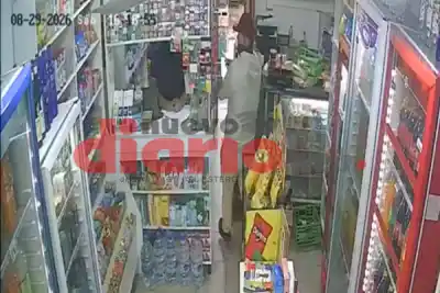 La empleada de un kiosco de La Banda se defendió a golpes de un ladrón armado con cuchillo