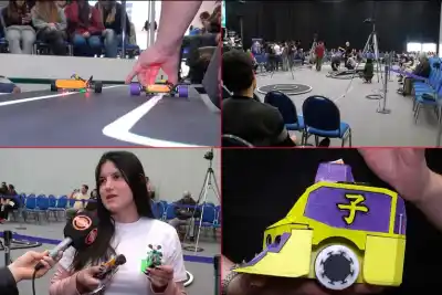 Estudiantes de Paraná mostraron robots que resuelven problemas en la 17ª Competencia Nacional