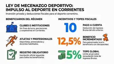 Buscan que las empresas financien clubes y deportistas a cambio de beneficios impositivos