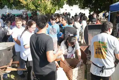 Más de 300 alumnos rurales proyectaron sus cortos en Caá Catí