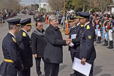 Ziliotto defendió a la Policía de La Pampa en su 140° aniversario: "Esta fuerza nos enorgullece"