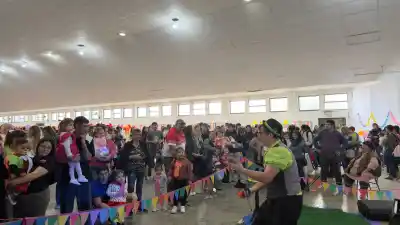 1.800 personas celebraron el Mes de las Infancias en el Club Ferro