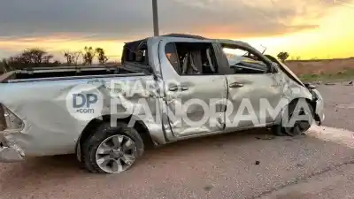 Murió en el acto tras volcar su camioneta en la Ruta 21