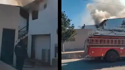 Incendio en un departamento de La Rioja: dos mujeres rescatadas y daños totales