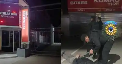 Dos detenidos tras intentar robar una joyería por un boquete en Puerto Madryn