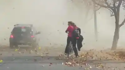 Ráfagas de hasta 130 km/h: alerta por viento zonda en Salta desde el mediodía