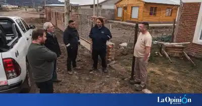 Después de 5 años de espera, 15 familias de Los Antiguos ya tienen gas natural