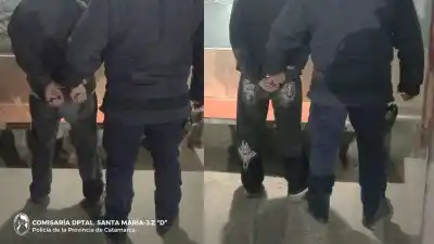 Pelea en la vía pública: dos jóvenes arrestados en Santa María