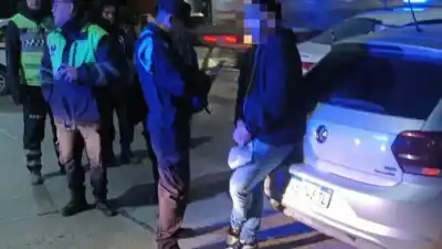 Dio positivo con 1,11 de alcohol tras escapar de un control en contramano