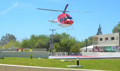 Un bebé recién nacido fue trasladado de urgencia en helicóptero desde Jáchal